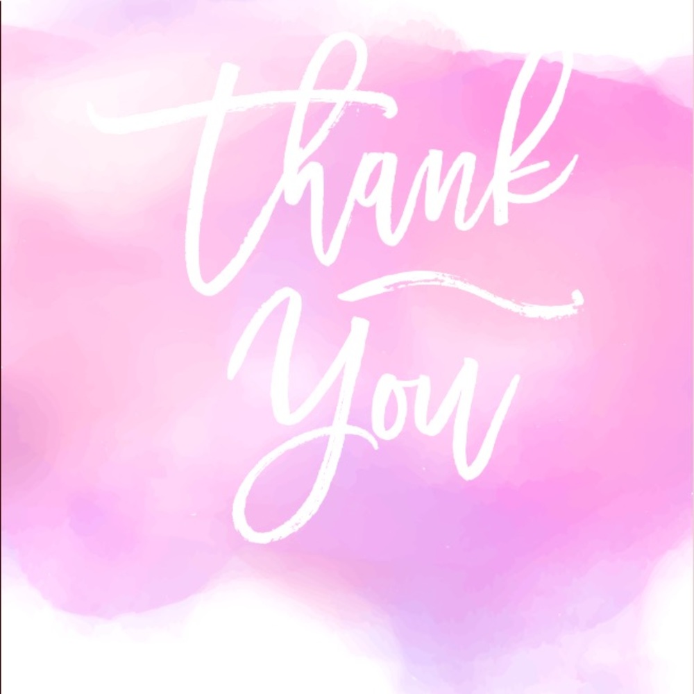 Thank you for shopping my closet.